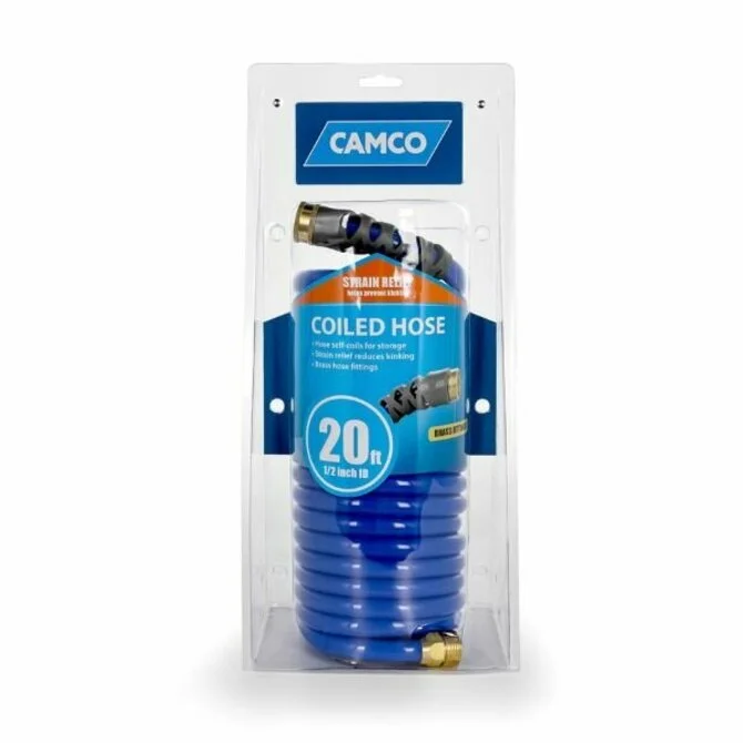 Fishing tackle compact holder-Camco - Coil Hose 20'