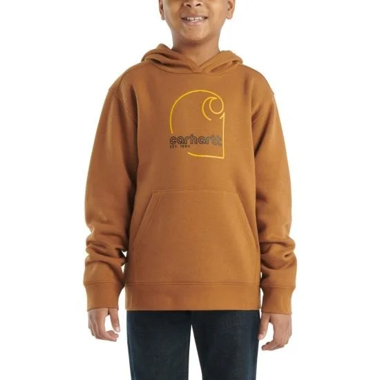 Fishing hook crimping pliers-Youth Long Sleeve Graphic Sweatshirt