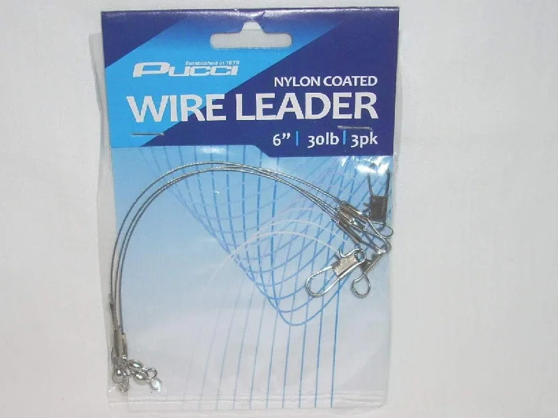 Fishing rod securing rack-P-Line LDR6 Leader Nylon Coated Wire