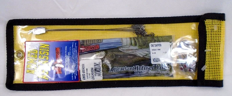 Fishing bait pressing holder-Bass Assassin Armed Assassin Lure Kit Lead/Houdini