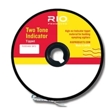 Fishing bait shaping clamp-Two Tone Indicator Tippet - 3X