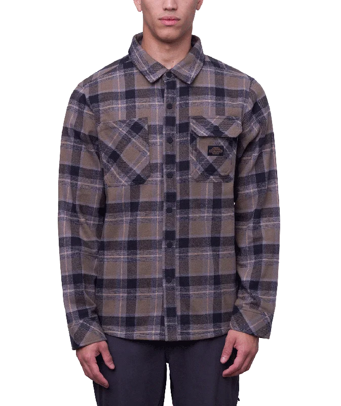 Fishing rod stabilizing holder-686 Men's Snowbird Heavy Flannel Shirt