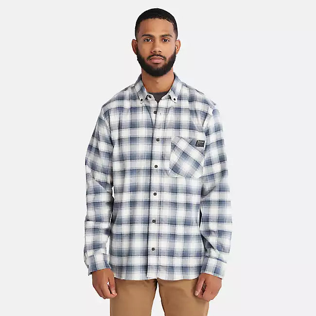 Fishing hook bending rack-Timberland PRO Woodfort Lightweight Flannel Flex Shirt