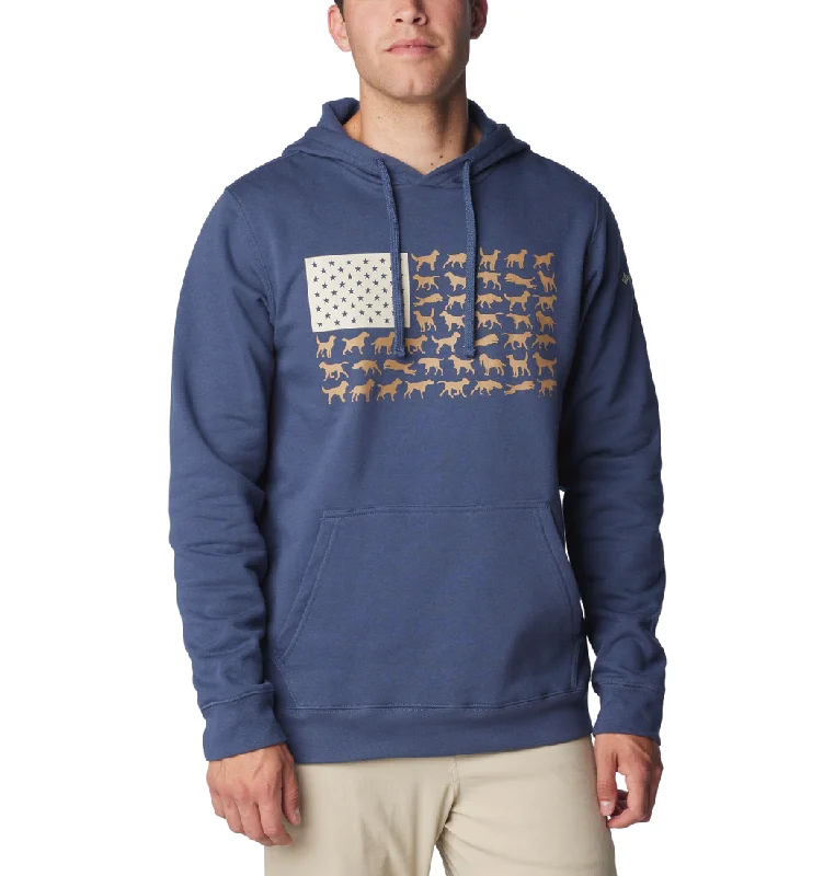 Fishing rod angle rack-Men's PHG Game Flag II Hoodie