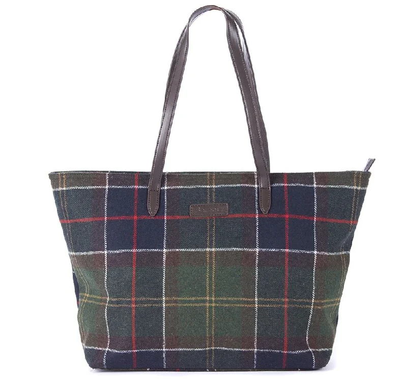 Fishing hook tension rack-Witford Tartan Tote