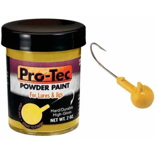 Fishing reel spool stand-Pro-Tec Powder Paint - Yellow/Chartreuse