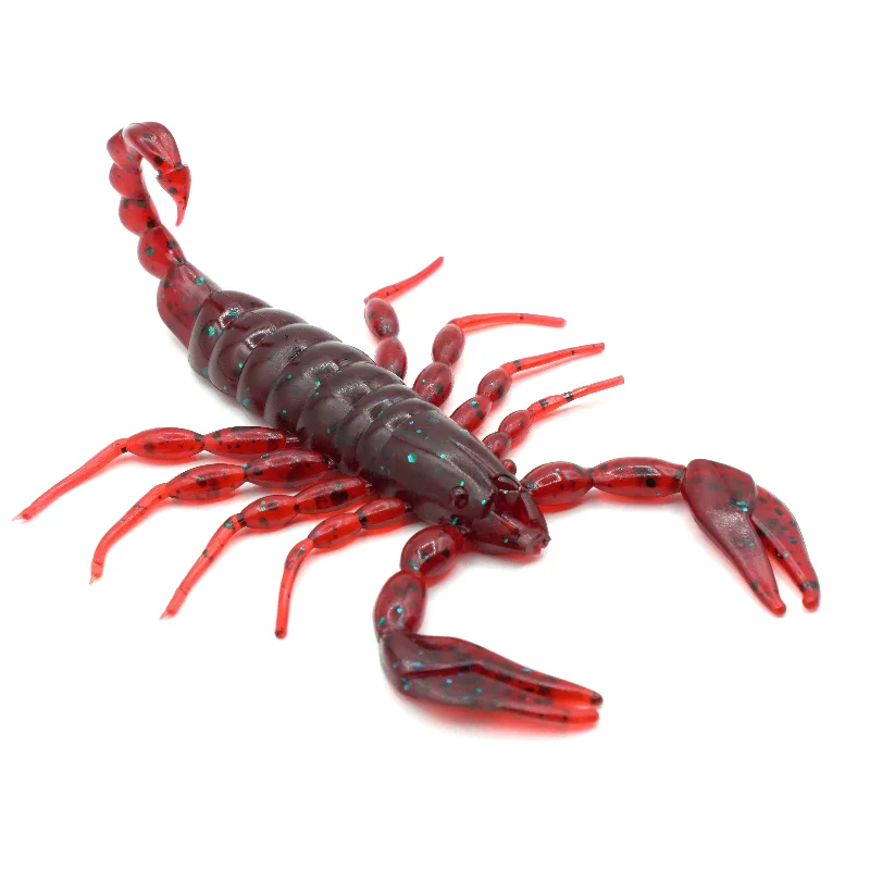 Fishing bait slicing rack-FRESH Scorpion - RED BUG (DEATH)