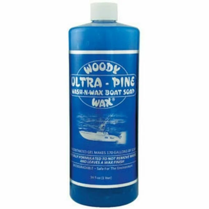 Fishing bait freezing rack-Woody Wax - Boat Soap Ultra Pine - 34 oz