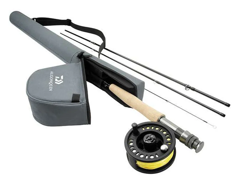 Fishing tackle foldable stand-Daiwa Algonquin Fly Fishing Combos