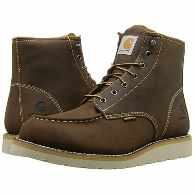 Fishing line spool clamp-Carhartt- Men's 6" Non-Safety Toe Wedge Boot