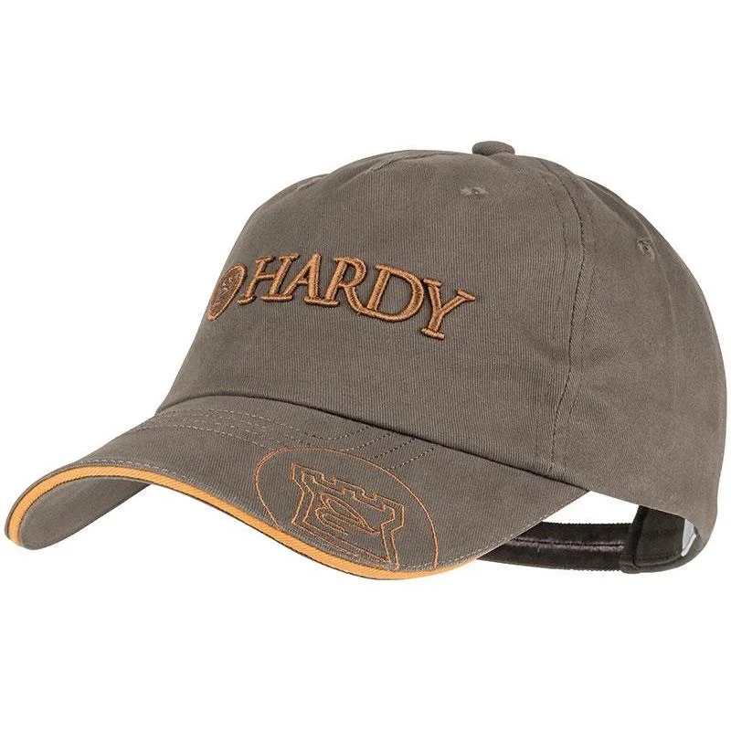 Fishing reel drag stand-Hardy Logo Classic Hat Olive