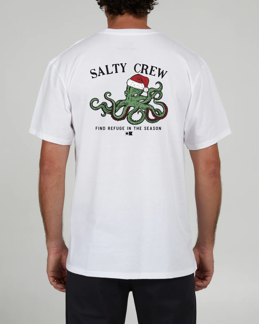 Fishing bait pressing clamp-Salty Crew Octomas Short Sleeve T-Shirt