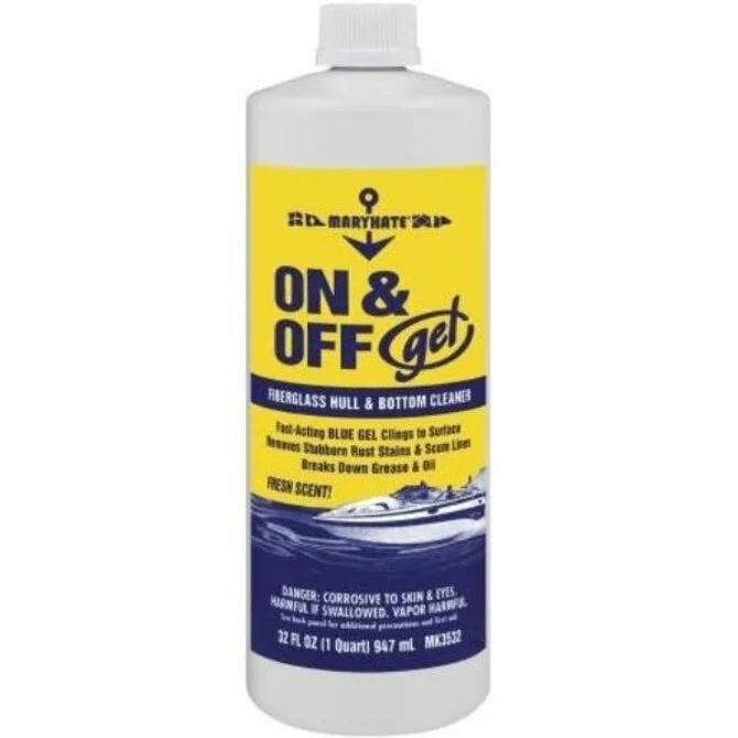 Fishing line braiding stand-Mary Kate - On & Off Hull & Bottom Cleaner 32 oz