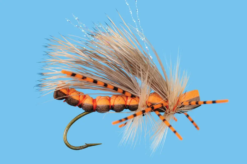 Fishing line twisting rack-Solitude Salmon Fly Half Cooked