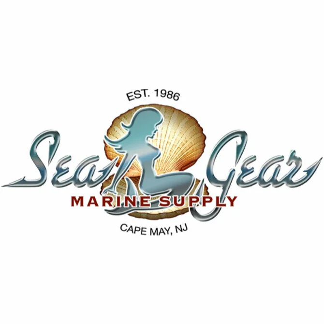 Fishing bait drying holder-Sea Gear Mud Flap Sticker