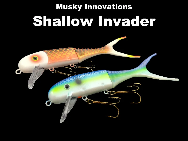 Fishing pliers with lever-Musky Innovations Shallow Invader