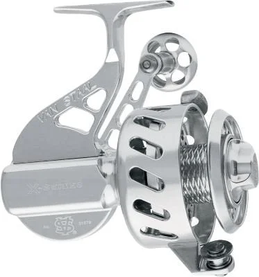 Fishing hook threading holder-Van Staal VS X-Series 275 Spinning Reel Silver - VS275SXP