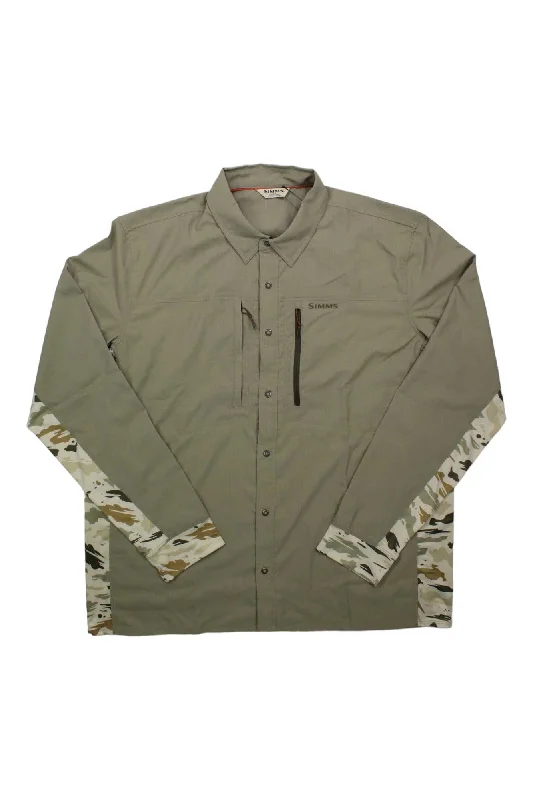 Fishing hook threading rack-Simms Men's Intruder Bicomp Shirt