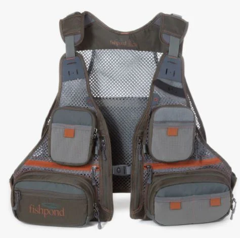 Fishing line knot holder-Sagebrush Pro Mesh Vest