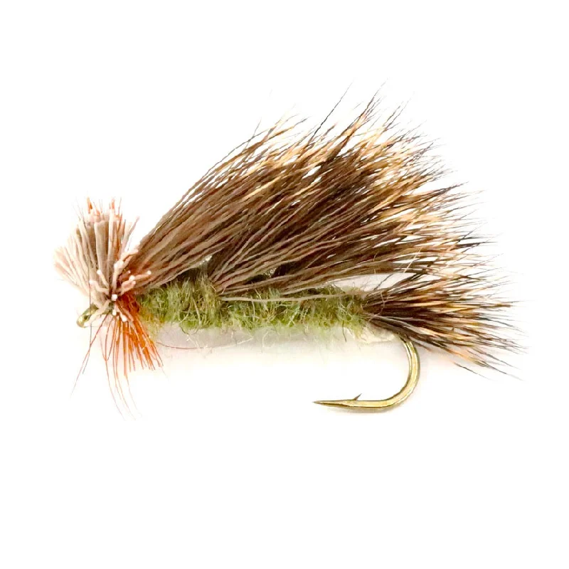 Fishing tackle lightweight holder-Tri-Wing Sedge Olive