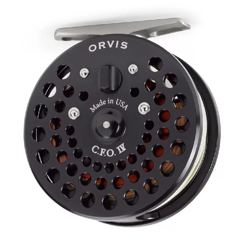 Fishing line braiding rack-C.F.O. Click-and-Pawl Fly Reel IV