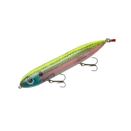 Fishing bait weighing clamp-Heddon Feathered Dressed Super Spook