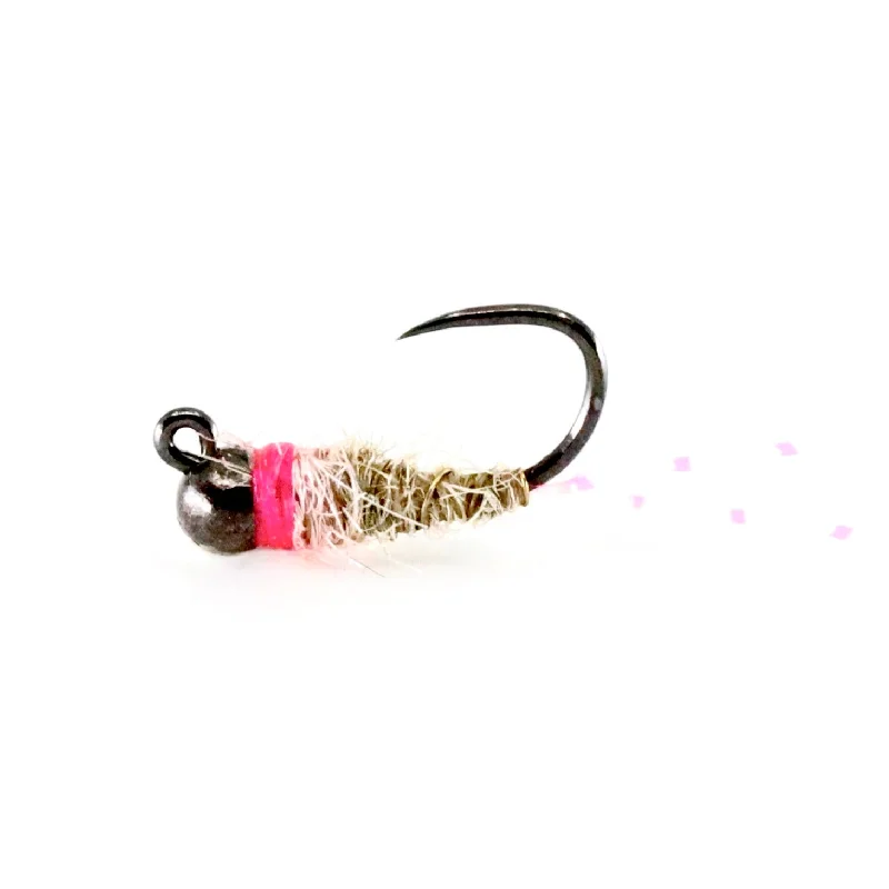 Fishing line knot rack-Pink Squirrel Jigged