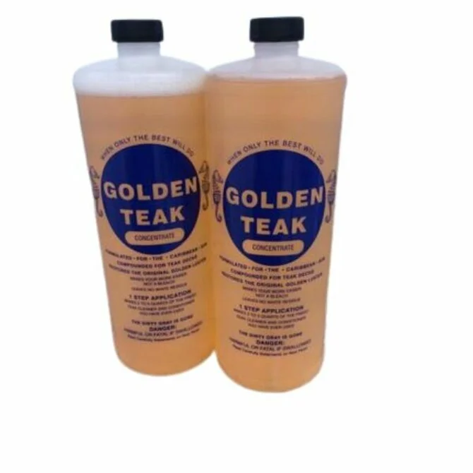 Fishing line loop rack-Gold Coast - Golden Teak Cleaner - Quart