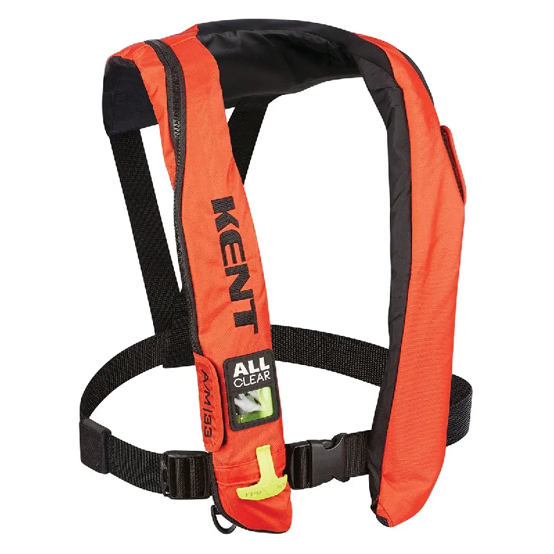 Fishing rod tilt rack-A/M-33 All Clear Automatic/Manual Inflatable Life Jacket - Orange