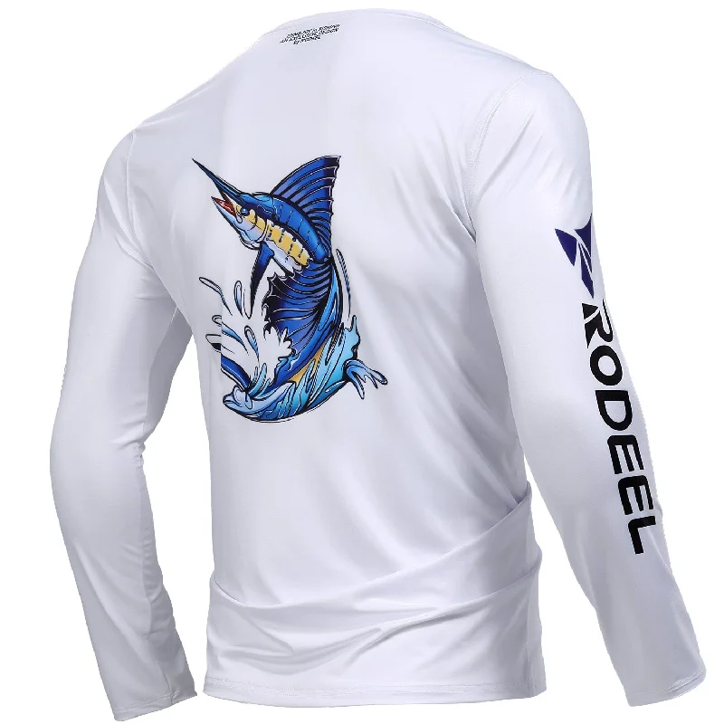 Fishing tackle adjustable holder-Marlin Fishing  Long Sleeve T-Shirt