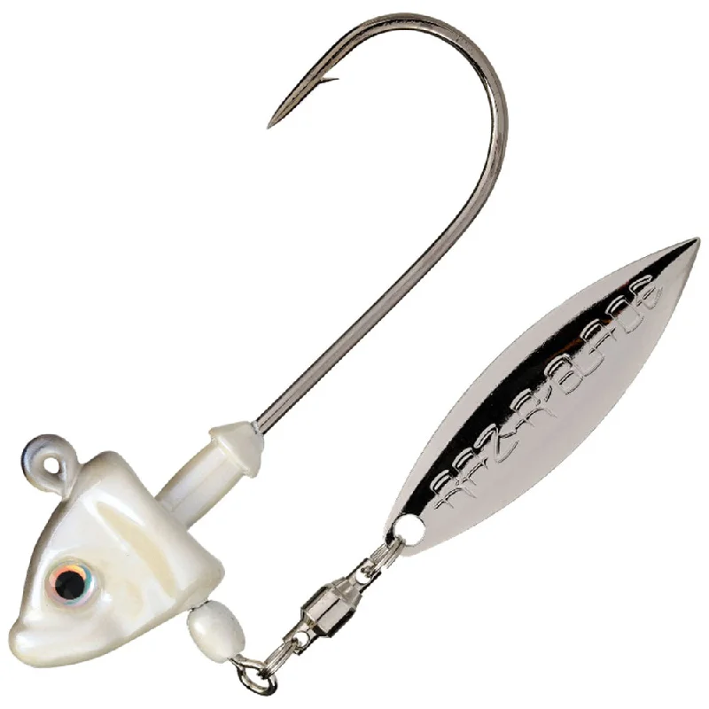 Fishing hook tension rack-Strike King Tour Grade Spin Head 3/8 Oz Blue Gizzard Jig Head