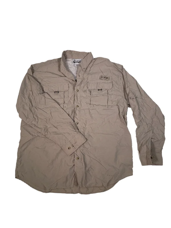 Fishing line braiding rack-Mens PFG Bahama II Long Sleeve Shirt