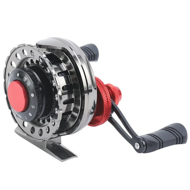 Fishing tackle compact rack-Dr.Fish Ice Fishing Reel 3.6:1 Gear Ratio 2+1BB