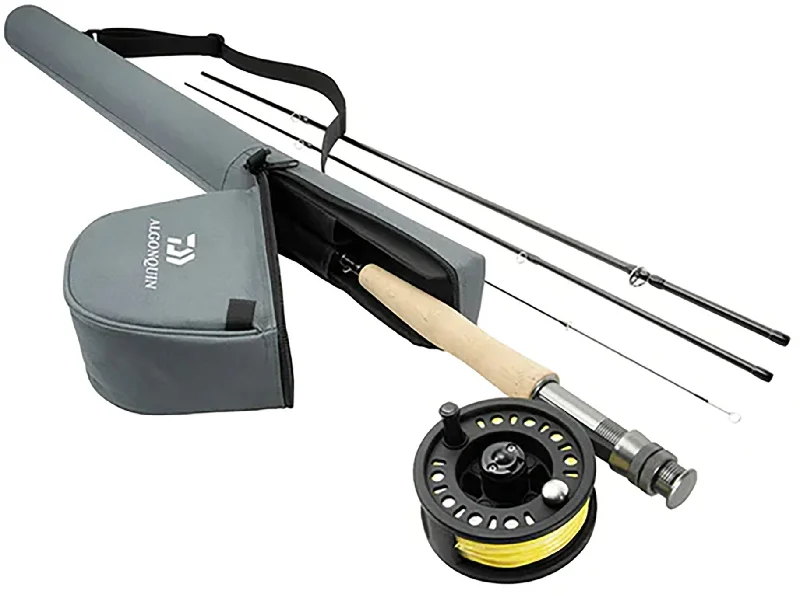 Fishing rod locking rack-Daiwa Algonquin Fly Fishing Travel Combos