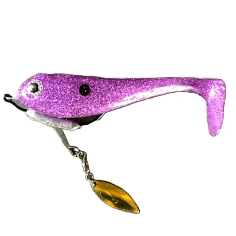 Fishing line splicing rack-PURPLE HAZE <br> Underspin Keel Hook <br> Spinnerbait Wag