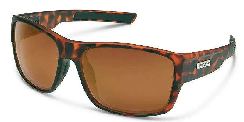 Fishing bait pressing rack-Range-Matte Tortoise-Polarized Brown