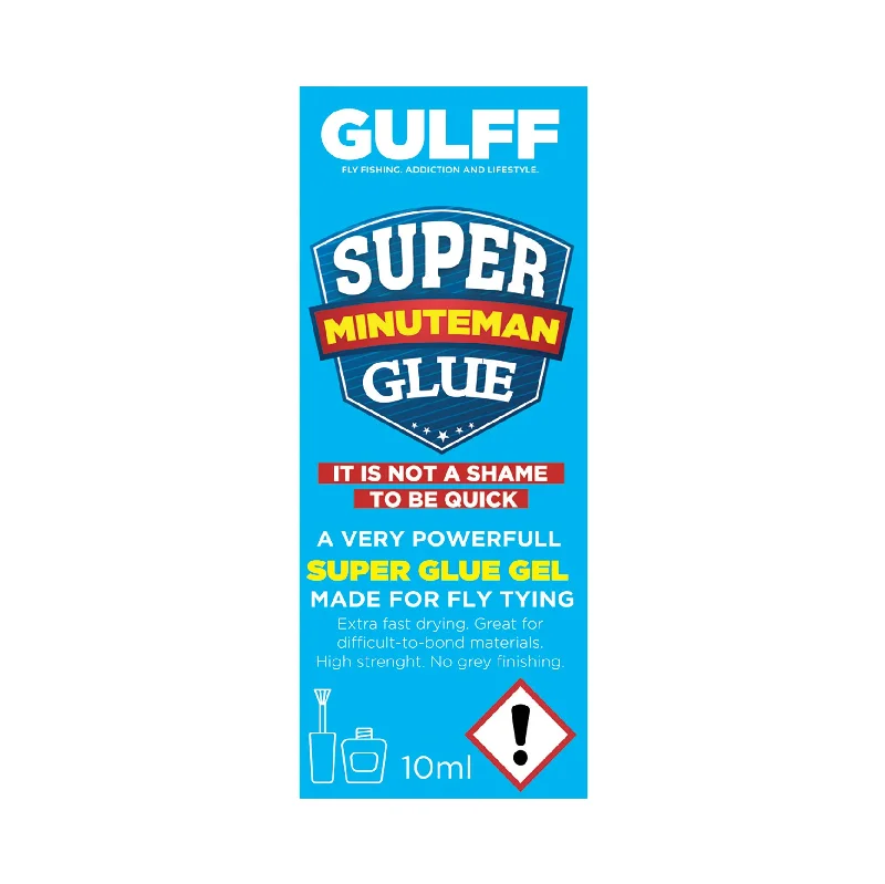 Fishing line splicing rack-GULFF MINUTEMAN GEL SUPERGLUE