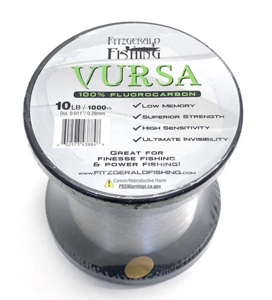 Fishing line loop rack-Fitzgerald Vursa Fluorocarbon Bulk Spool