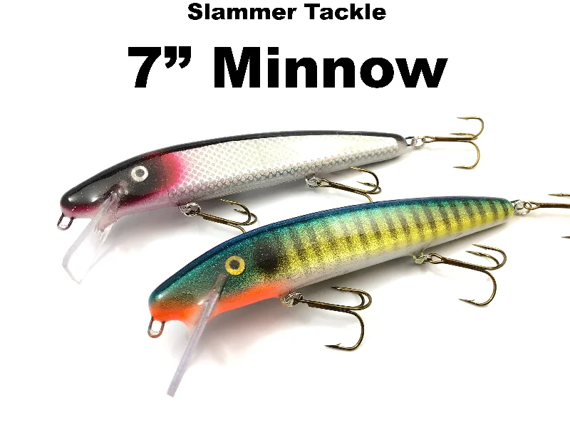 Fishing bait cooling clamp-Slammer Tackle 7" Minnow