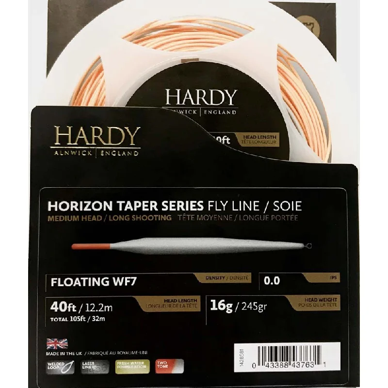 Fishing reel line stand-Hardy Horizon Taper Series Fly Line - NEW