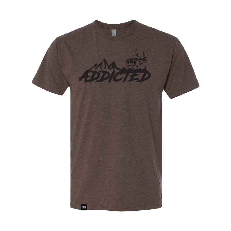 Fishing line weight tester-Addicted Hunting T-Shirt