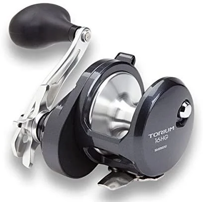 Fishing rod stabilizing holder-Shimano Torium SW Saltwater stardrag mulitplier reel - left and right handed