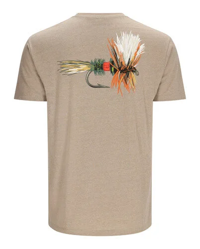 Fishing bait freezing rack-Simms Royal Wulff Fly T-Shirt