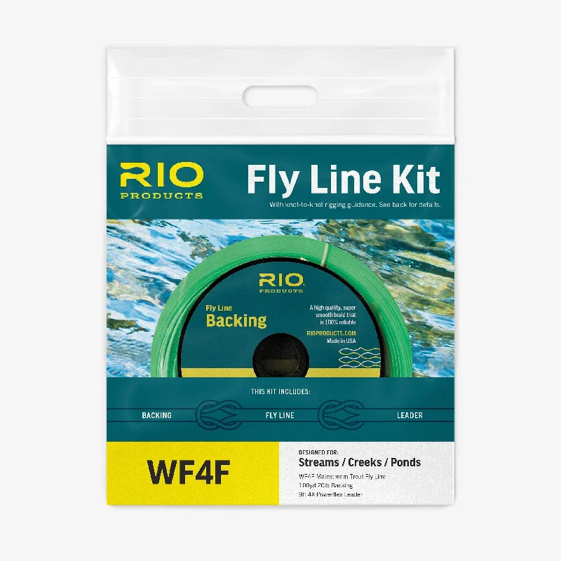 Fishing hook threading rack-RIO FLY LINE KIT - RIVER/LAKE